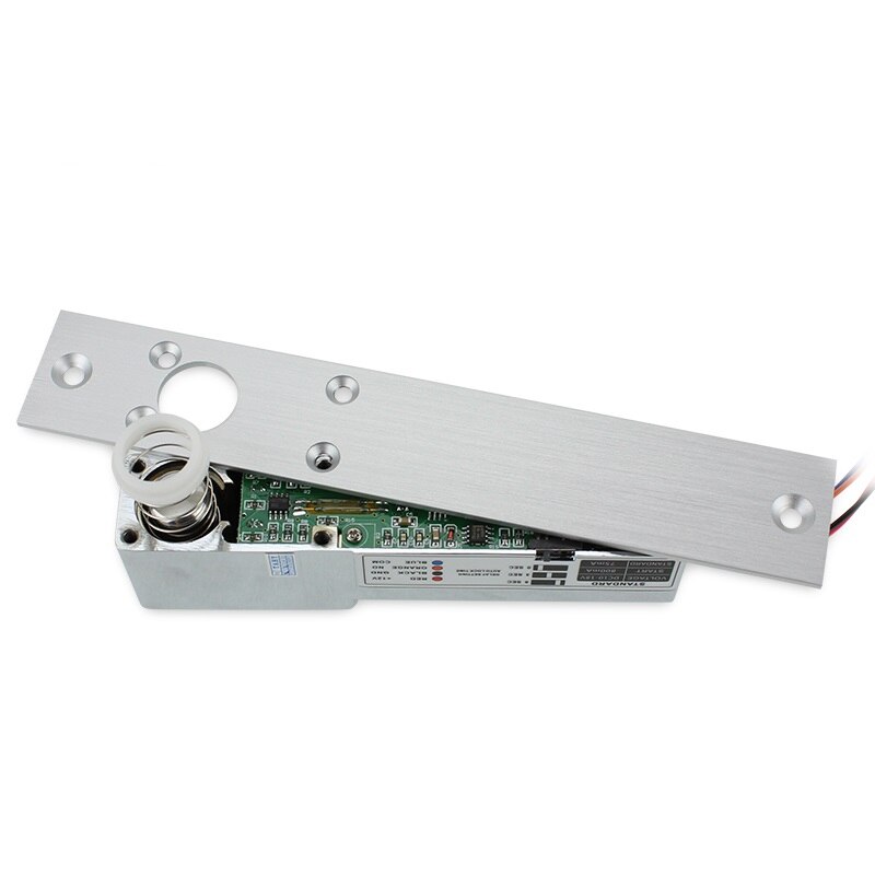 12V Low Temperature Electric Bolt Lock Bolt Lock 4 Wire Adjustable Delay For Access Control