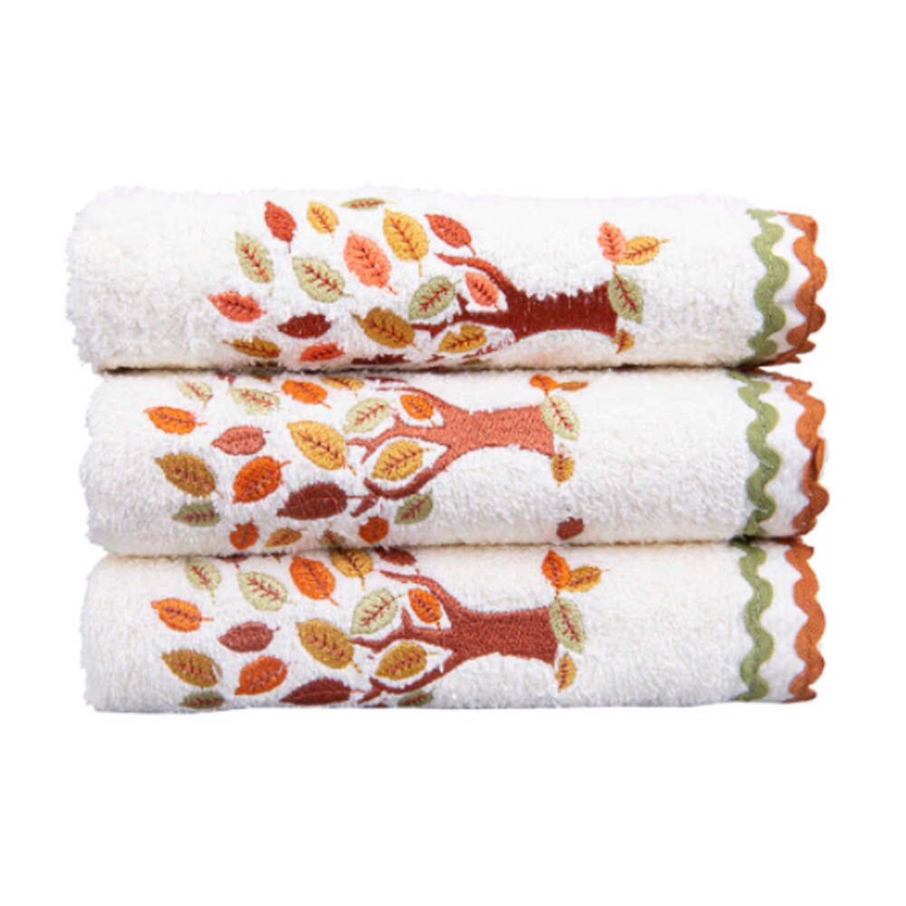 3'lü Havlu Setleri % 100 Pamuk Havlu Seti Yumuşak Banyo Yüz Havlusu Hamam Banyo Havlusu