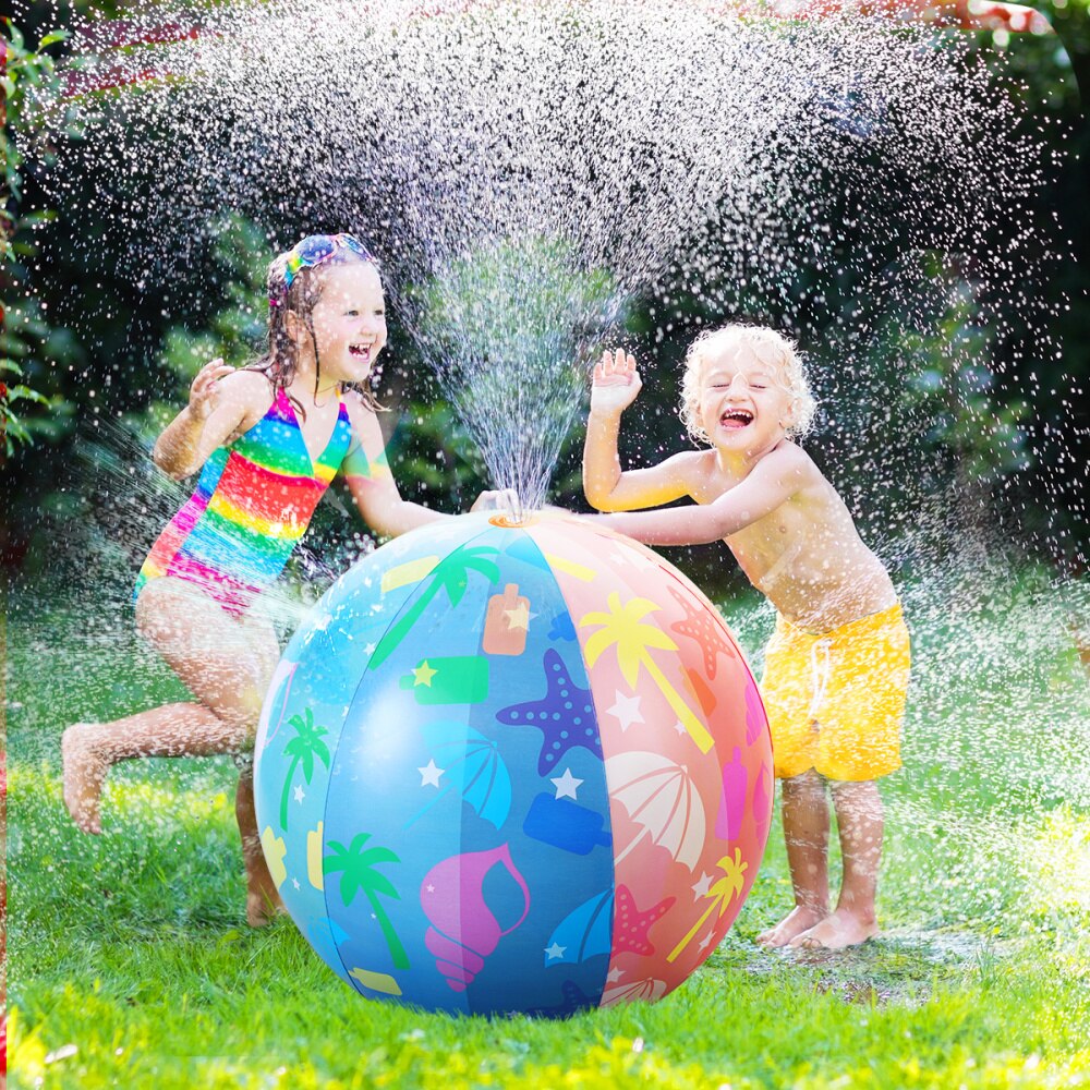 IBASETOY 1pc Sprinkler Outdoor Sport Swimming Party Sprays for Kids Garden Lawn