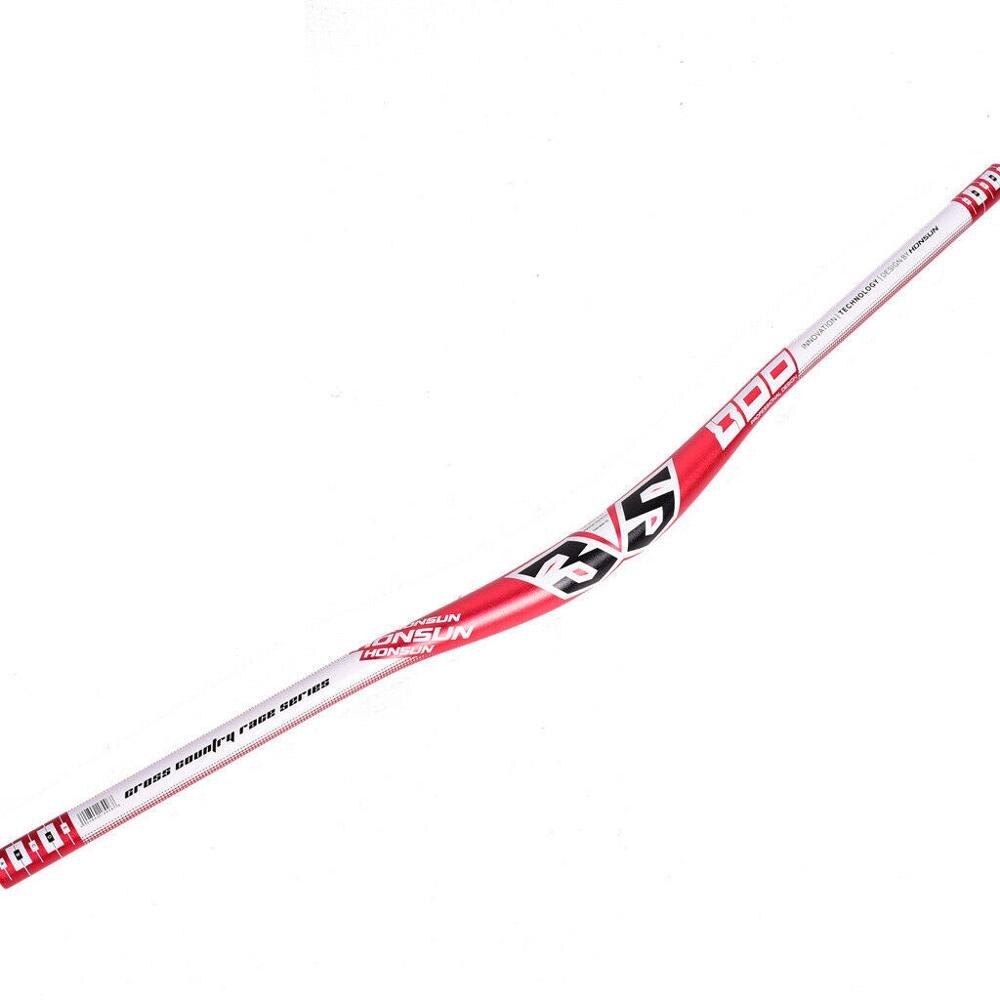 35mm AM/DH/FR Mountain Bike MTB Bicycle Handlebar Riser Bend Handle Bar 800mm: RD