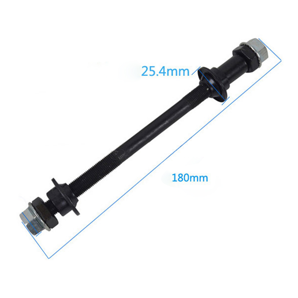 Eje de rueda delantera y trasera para bicicleta de montaña, piezas de repuesto de palanca de cambio de eje sólido, 150mm, 180mm