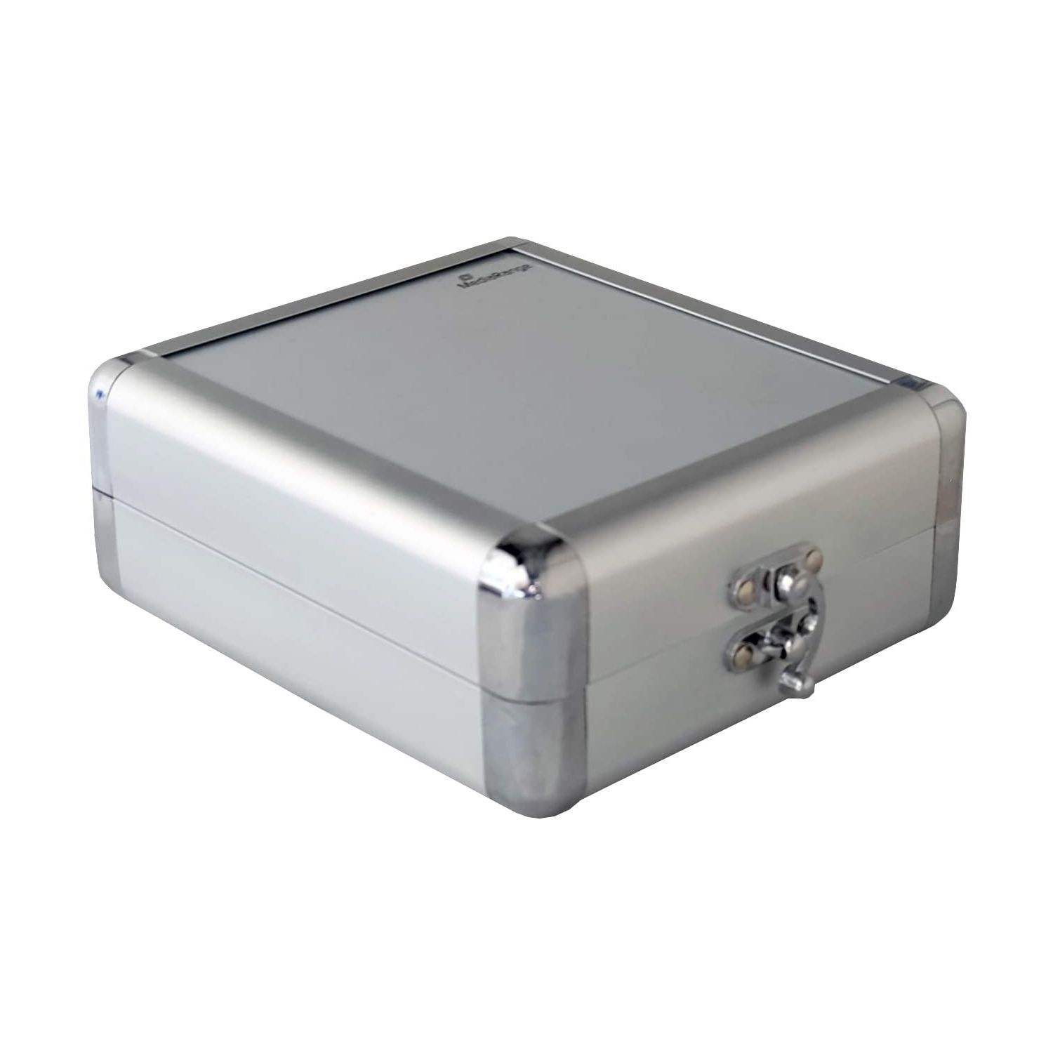 Archiefkast Voor CD-DVD-BD | Aluminium | 32 Schijven | Zilveren --- Bestel, Dj Geval Organizer