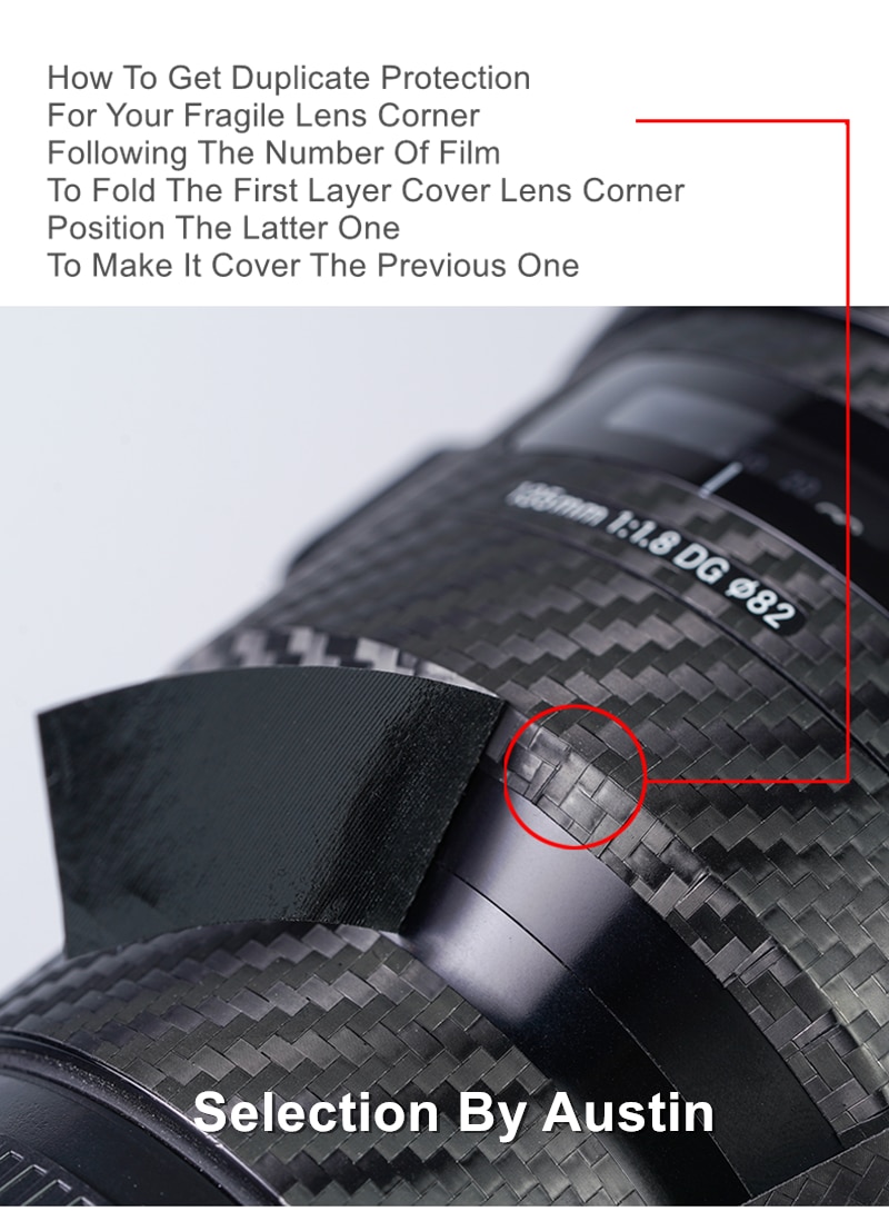 Lens Skin Decal Wrap Film Protector For Canon RF85 f2 Macro Anti-scratch Sticker