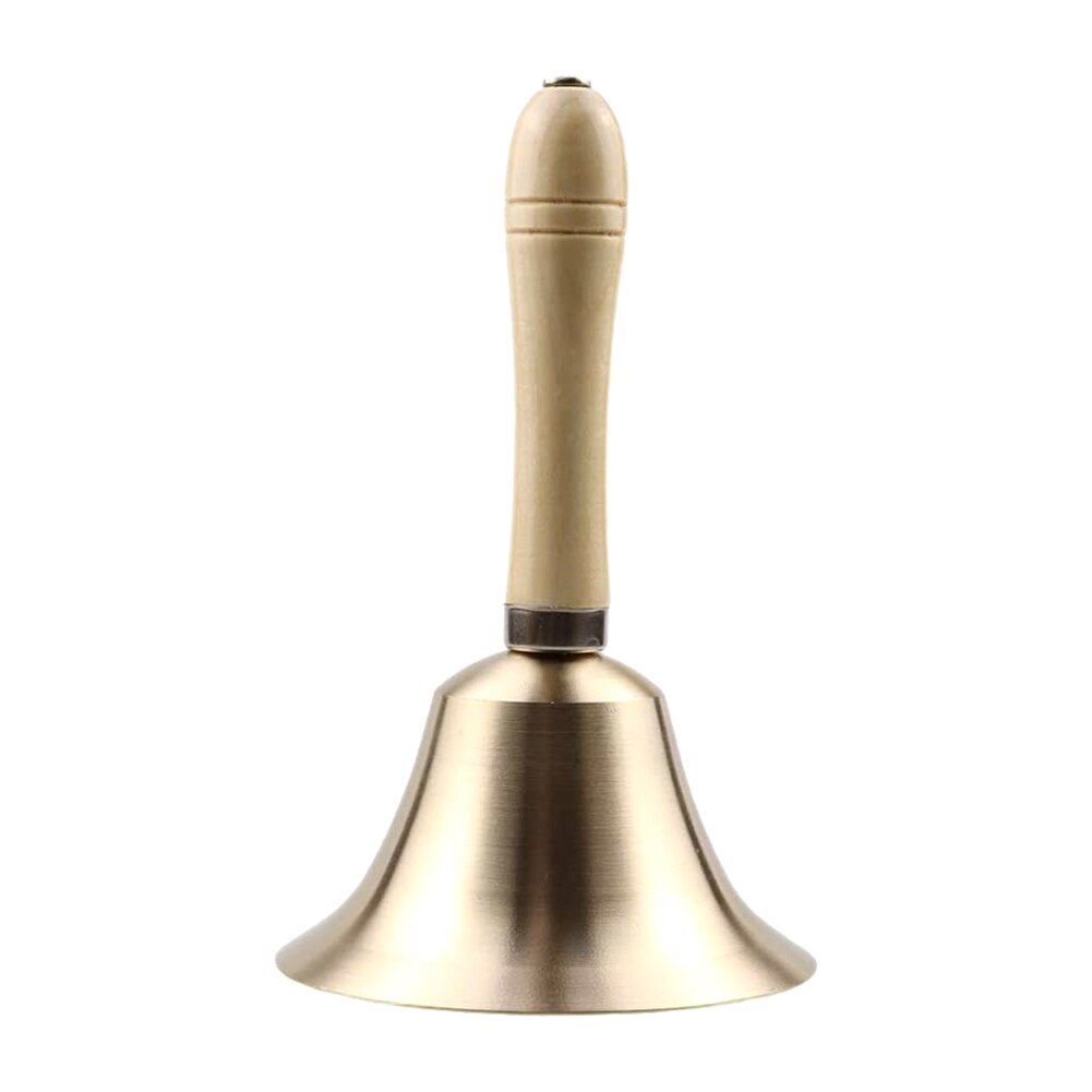 GmeDhc Klok, 1 stuk tafelbel, klassieke handbel, metalen bellen met