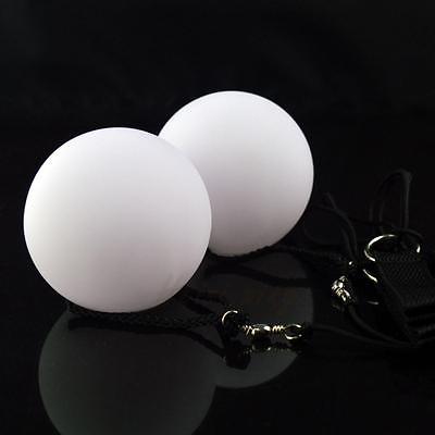 2 palloa +2 köyttä 1 pari led poi heitettäviä palloja vatsatanssitasolle käsirekvisiitta us rsp
