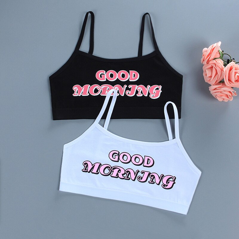 Bras for Teen Girl 8-15y Teen Underwear Puberty Training Bras 12 Year Kids Underwear Accessories Breathable Children Cute Bras