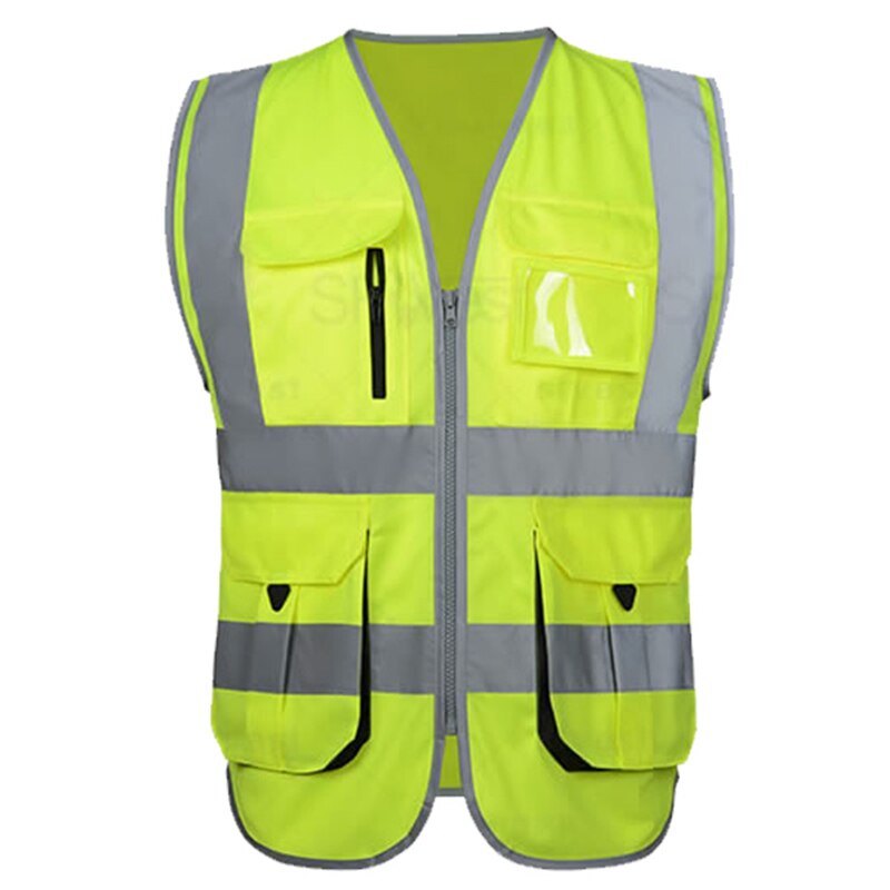 SFVest waistcoat for construction transportation warehouse worker vest reflection reflective safety vest company logo printing