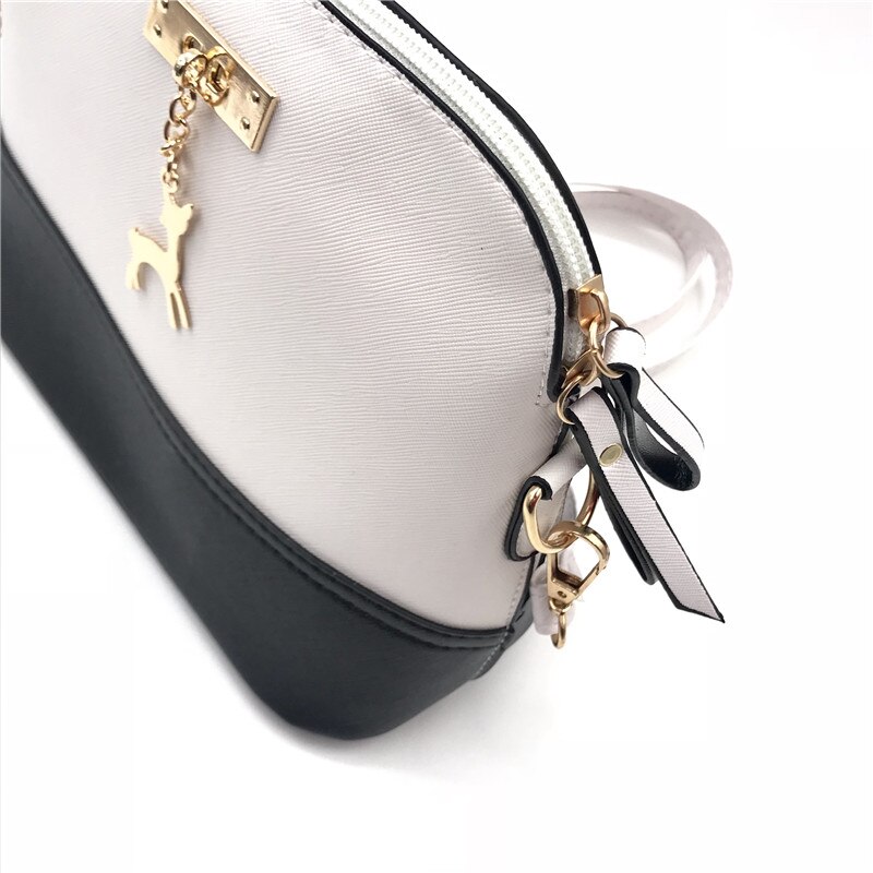 Women's Handbags Shell Bag Leather Women Messenger Bags Girls for Shoulder Bags Decorative Deer Branded Bag