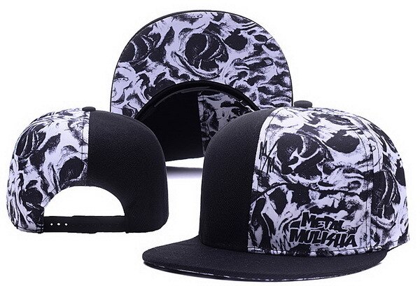 Unisex brevbroderi baseballkeps kvinnor utomhussporter sol platt hatt män metall mulisha hip cosplay: 26