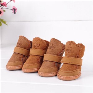 Nouvelles chaussures Chihuahua pour petit chien | Nouvelles chaussures pour animaux domestiques, bottes Chihuahua pour petit chien, taille ,: Brown / XS