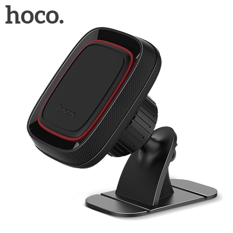 HOCO Beste Auto Telefoon Houder Magnetische Stand voor iPhone X Xs Max XR 8 Samsung S9 Mobiel Magneet Mount 360 rotatie Houder in Auto