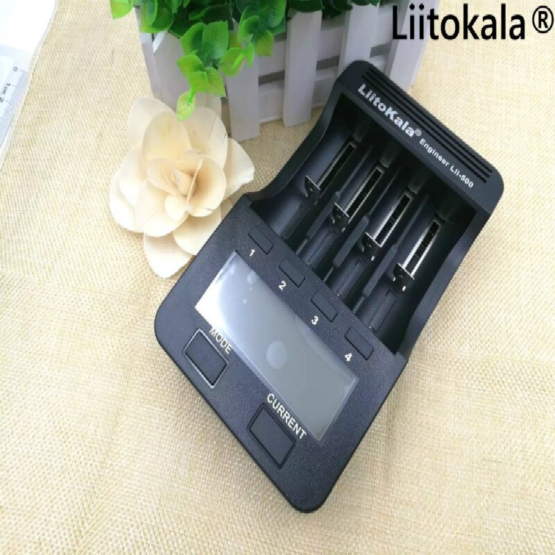 100% Liitokala lii 500 LCD Charger 3.7V 18650 26650 18500 cylindrical lithium batteries, 1.2 V AA AAA NiMH battery charger