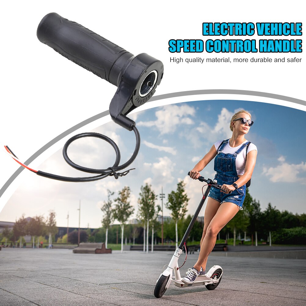 Electric Bicycle Speed Control Handlebar E-Bike Scooter Wire Twist Throttle Grip Electric Lightweight Element Decoration