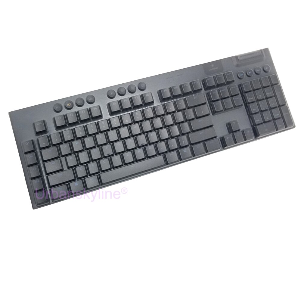 G813 G913 Keyboard Cover for Logitech G813 G913 for Logi Mechanical Protective Protector Skin Case Clear Silicone TPU Funda