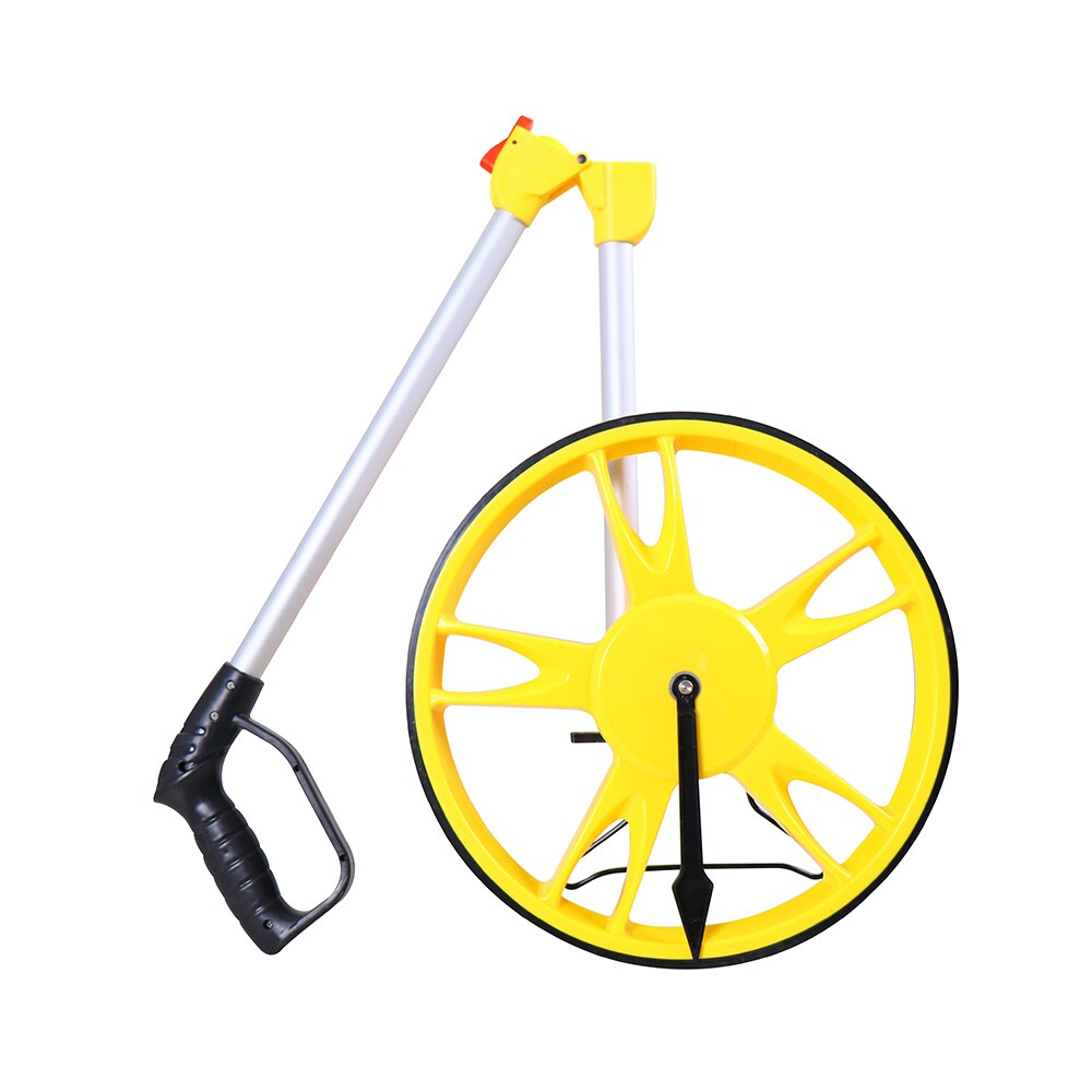 318mm Collapsible Mechanical Distance Measuring Wheel Handheld Wheel Range Finder Distance Measuring Tool Machine