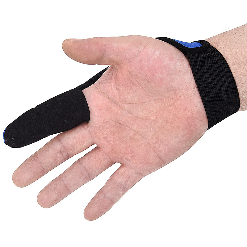 Fiskefingerskydd skydd enfingerhandskar neopren halkfri karpfiskehandske elastisk handske