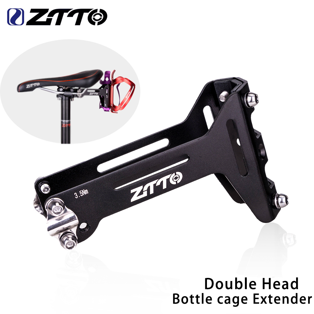Ztto Fietsen Dubbele Fles Beugel Bidonhouder Holder Fiets Bidonhouder Extender Water Bekerhouder Zadel Mount Rack