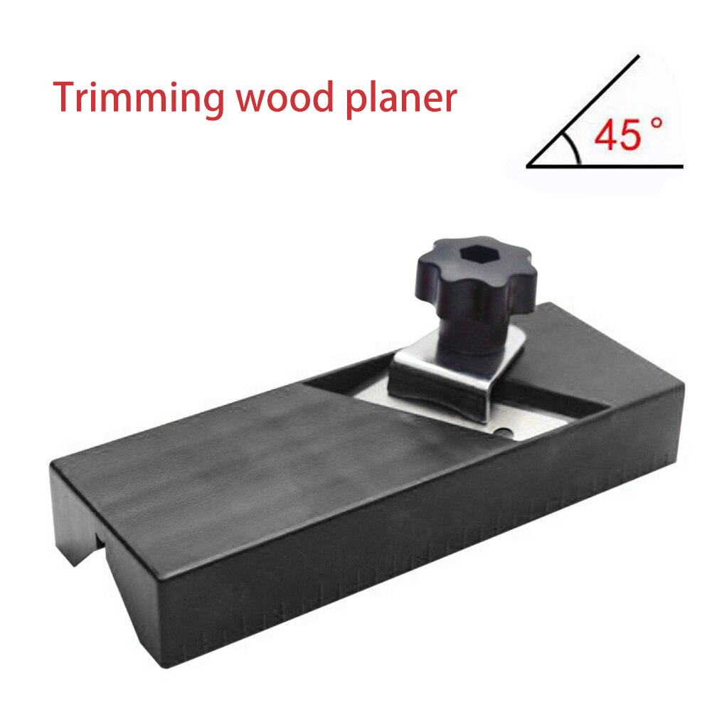 Mini Woodworking Planes Hand Planes 45 Degree Angle Oblique Angle Edge Carpenter Wood Planes w/Spirit Bubble Woodwork Tools: 01