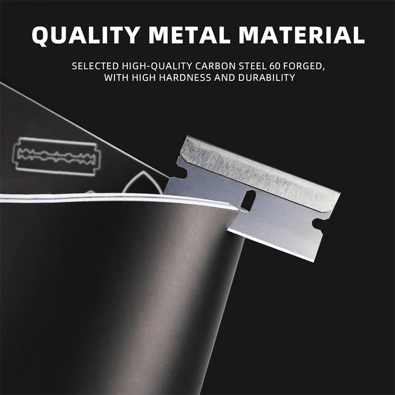 100 stücke Rasierklinge Schaber Metall Glas Kleber Reiniger Entferner Messer Ersatz Carbon Stahl Schaber Klingen Auto Tönung Werkzeug