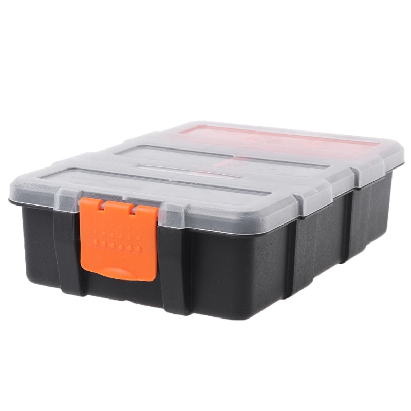 1 St Hardware Doos Transparant Multifunctionele Opslag Tool Case Plastic Organizer