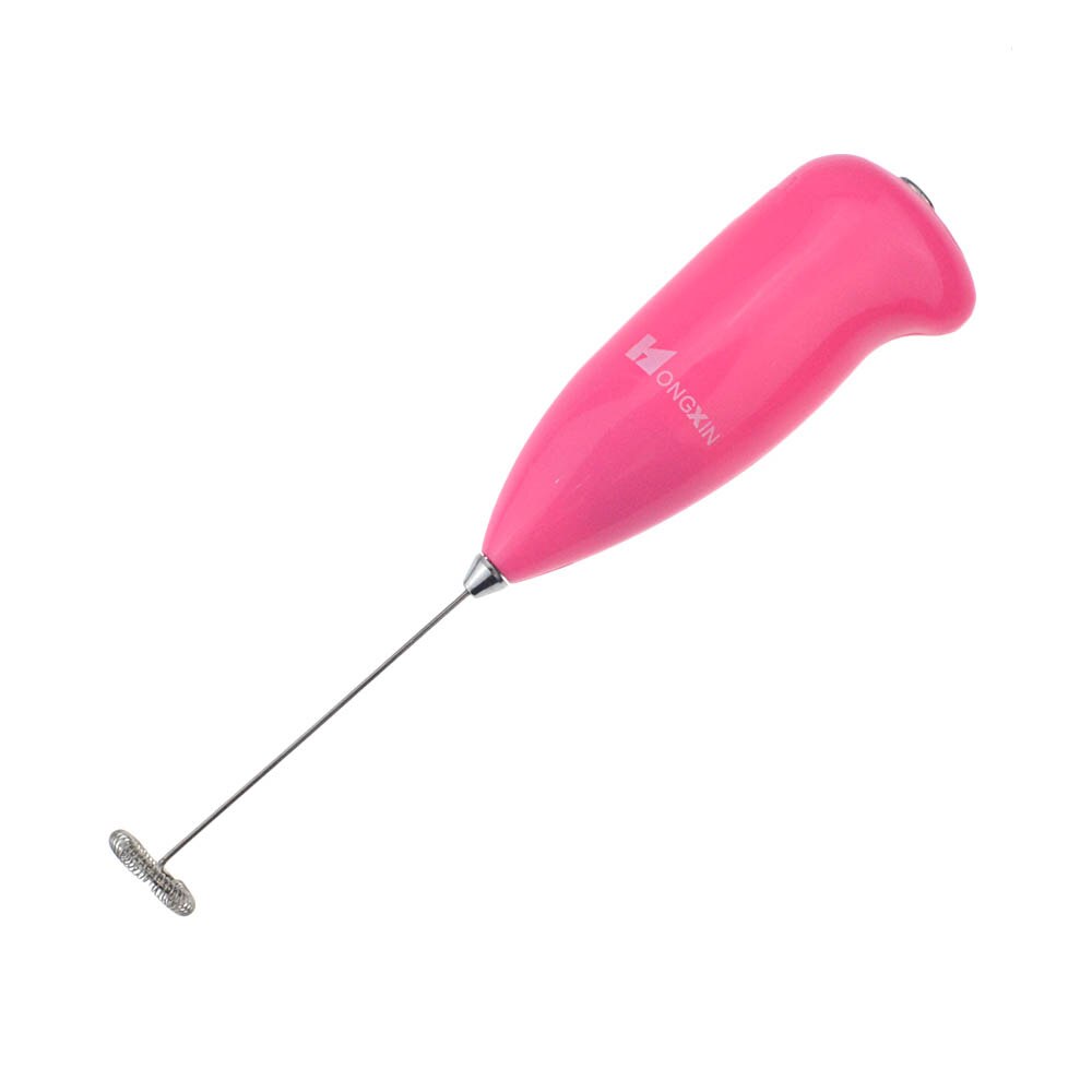 Mini Hand Mengsel Ei Thuis Keuken Mixer Mini Elektrische Hand Mengsel Blender Dagelijks Nuttig Gereedschap Voedsel Blender Koffie mixer: Pink
