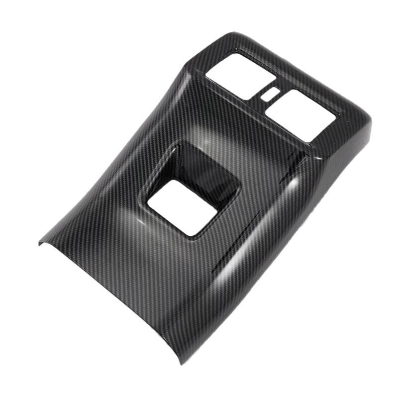 Bil air condition ventil utløpsdeksel trim armlen boks alt inkludert bak for toyota rav 4 rav 4 karbonfiber stil ca
