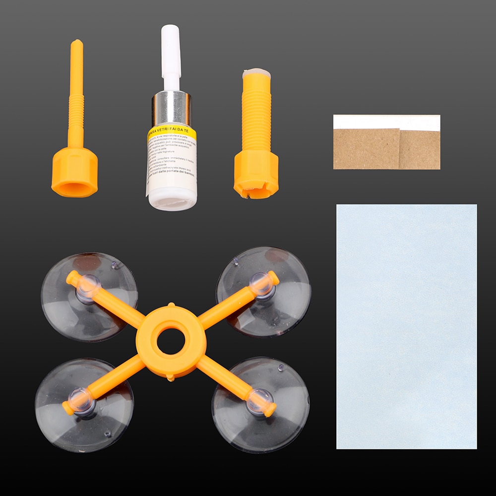 Leepee quick fix forrude glas ridse revne gendanne vinduesskærm polering bil-styling bil forrude reparationssæt diy