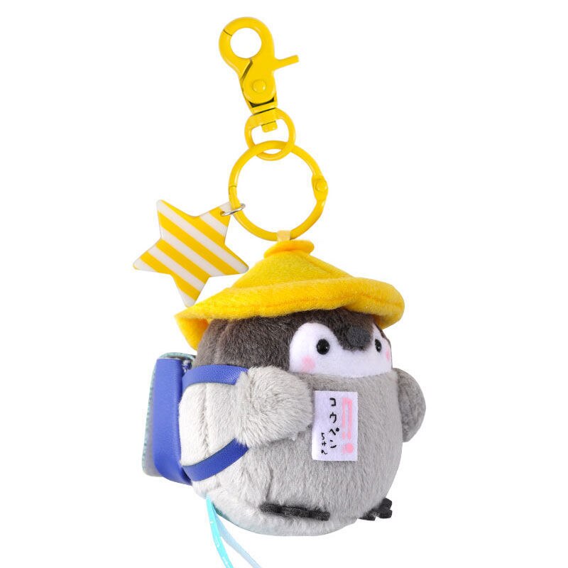 Japan energy plush doll little penguin family students different styles with Iron Buckle: A