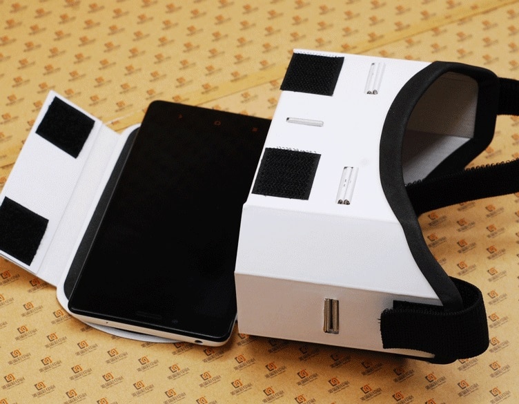 Autonome DIY Virtual Reality Bril Draagbare Google Kartonnen 3D VR Bril VR Doos 2.0 Voor iphone samsung 4.0-5.5 inch telefoons