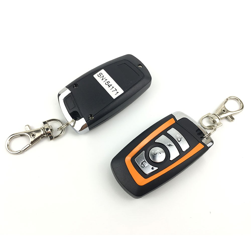 12V Motorcycle Scooter Bike Smart Anti-Theft Security Alarm System Remote Engine Start 2Pcs Control Universal