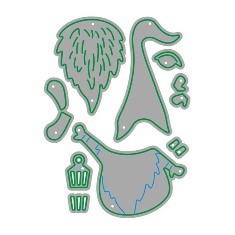 Il taglio del metallo muore il modello di stampini di babbo natale per Scrapbooking di nozze di compleanno di san valentino