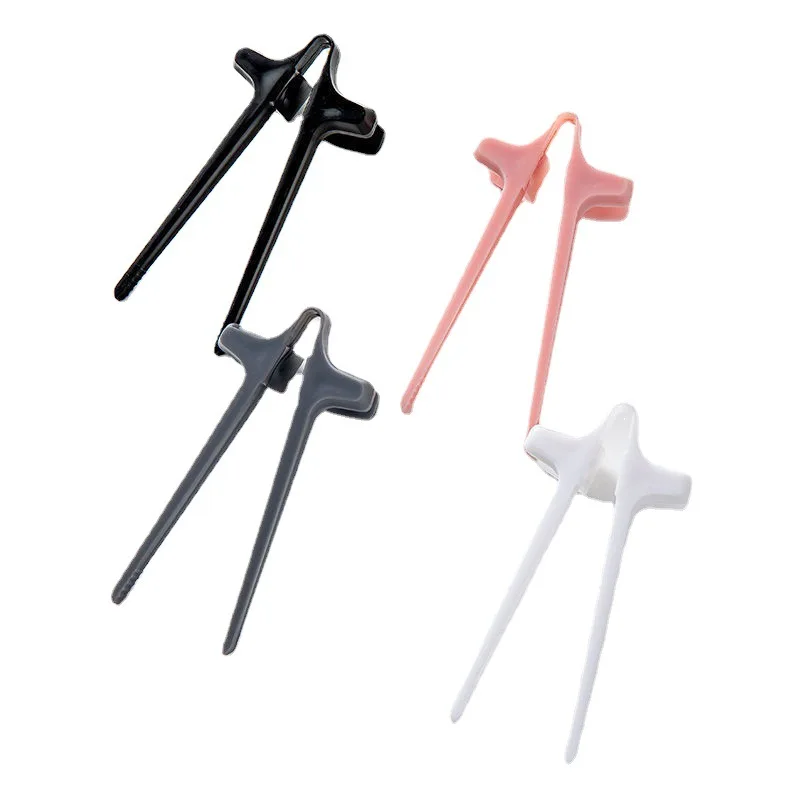 Palillos de dedo para jugadores, Clips para aperitivos, palillos de plástico, pinzas para aperitivos, artefacto perezoso, herramienta para dedos asistente