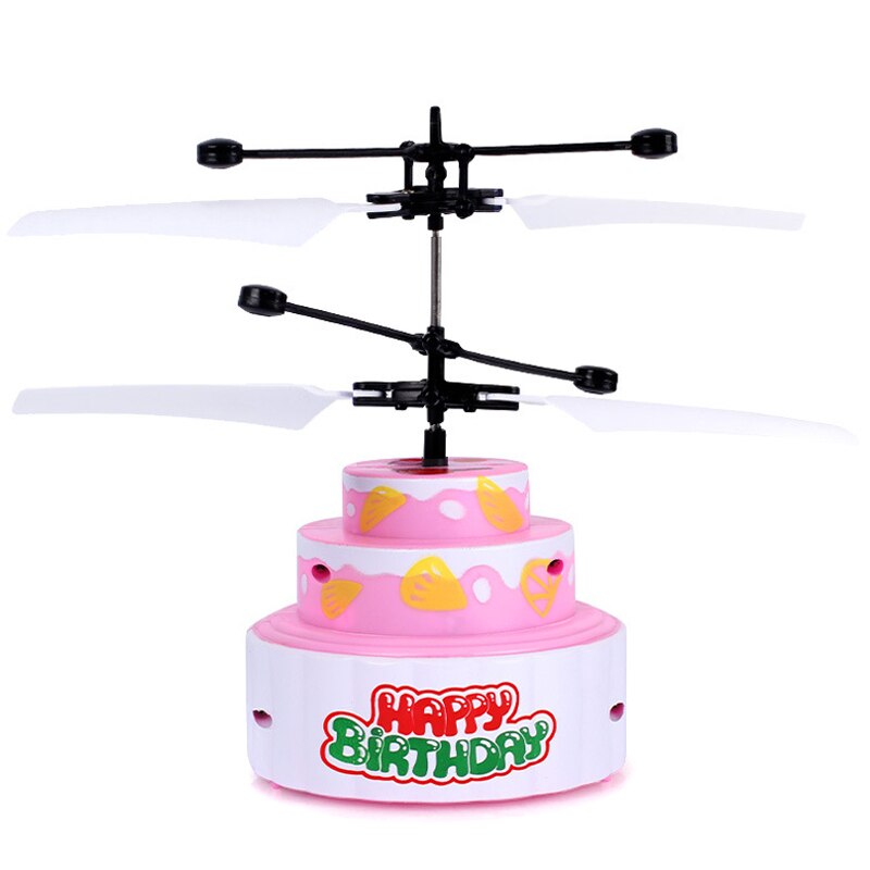 neue Fliegen Kuchen RC Spielzeug Wiederaufladbare Licht hoch Drohne Infrarot Induktion für freundlicher freundlicher