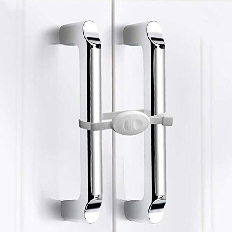 Serrure de porte Anti-pincement pour enfants, 2 pièces, Protection pour bébés, enfants en bas âge, verrouillage de porte