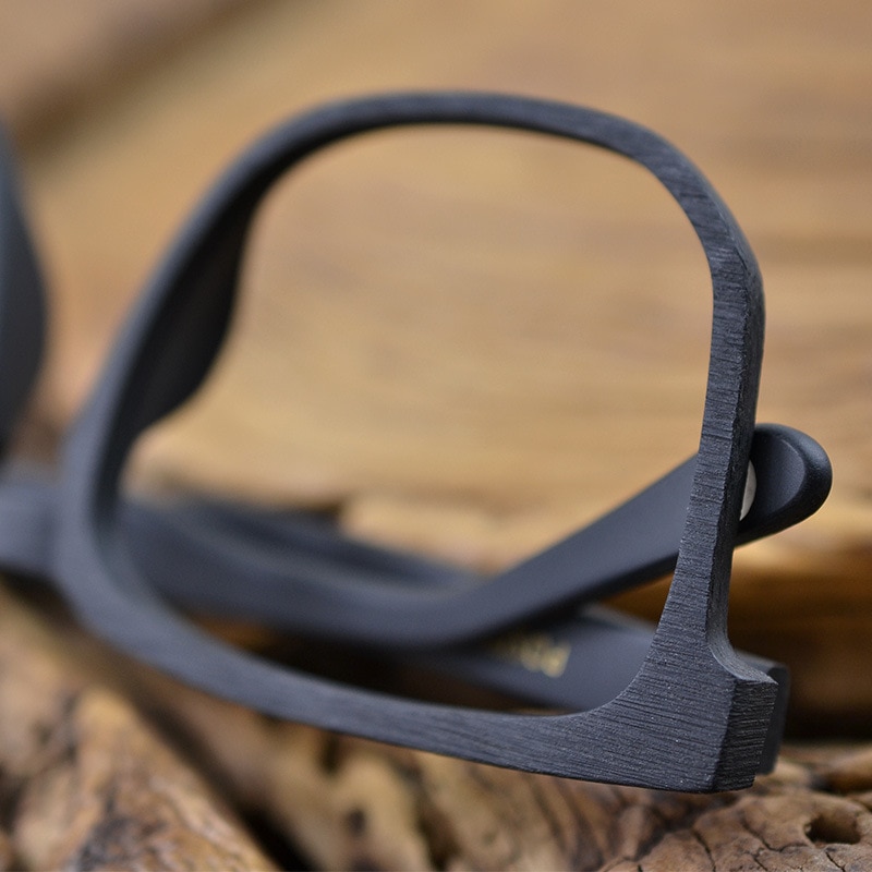 HDCRAFTER kobiety mężczyźni klasyczny retro drewniane oprawki okularów ramki ponadgabarytowe okulary optyczne ramki na okulary korekcyjne