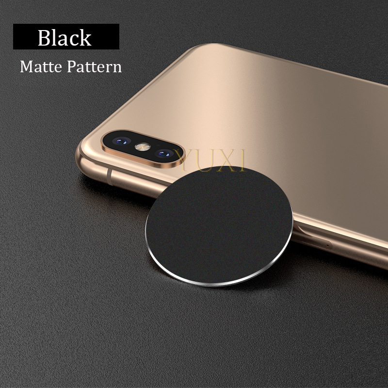 Dünne Metall Platte Disk Für Magnetische Auto Telefon Halfter Eisen Blatt Aufkleber Disk Für Magnet Tablette Schreibtisch Telefon Auto Ständer Halterung Runde: Gelb