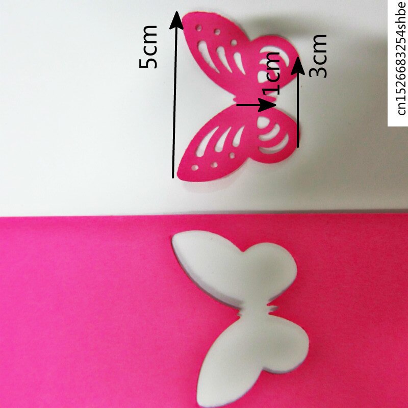 Sommerfugl størrelse 5cm håndverk hullstanser furador eva skumpuncher barneleker gjør-det-selv papirkutter maker scrapbooking pregeenhet