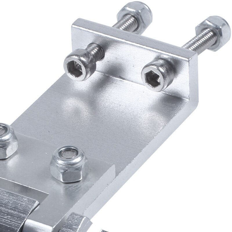 Long gouvernail en aluminium de bateau de Rc avec la direction absorbante de ramassage d'eau pour le modèle à télécommande de gaz électrique partie Cnc(75Mm)
