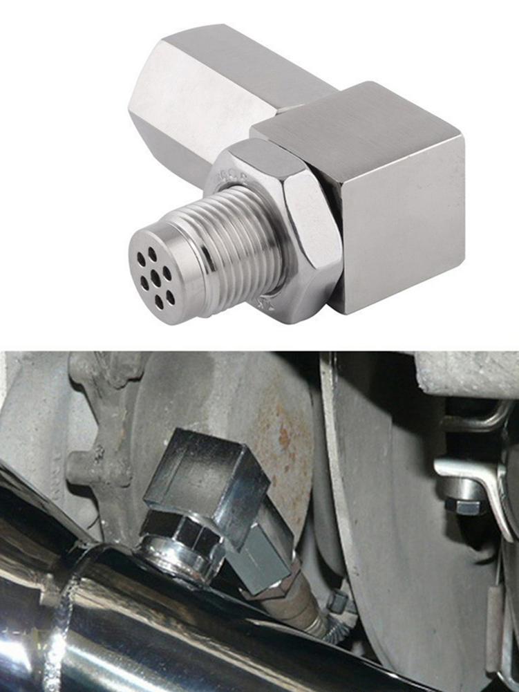 O2 Sensor Spacer Adapter Oxygen Sensor Extension Spacer extender CEL Eliminator Threaded M18x1.5 Bung Adapter CEL Fix