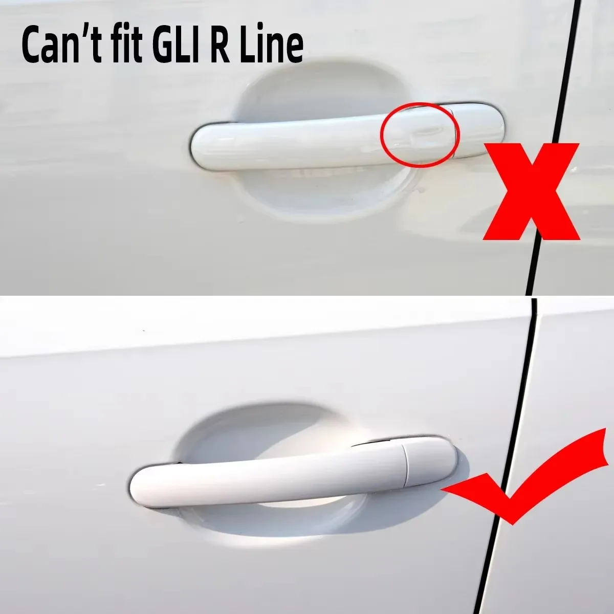 Nova tampa da fechadura da maçaneta da porta dianteira esquerda para vw tiguan 5n mk1 2008-2017 jetta 6 a6 2011-2017 beetle 2012-2017 5n 1837879