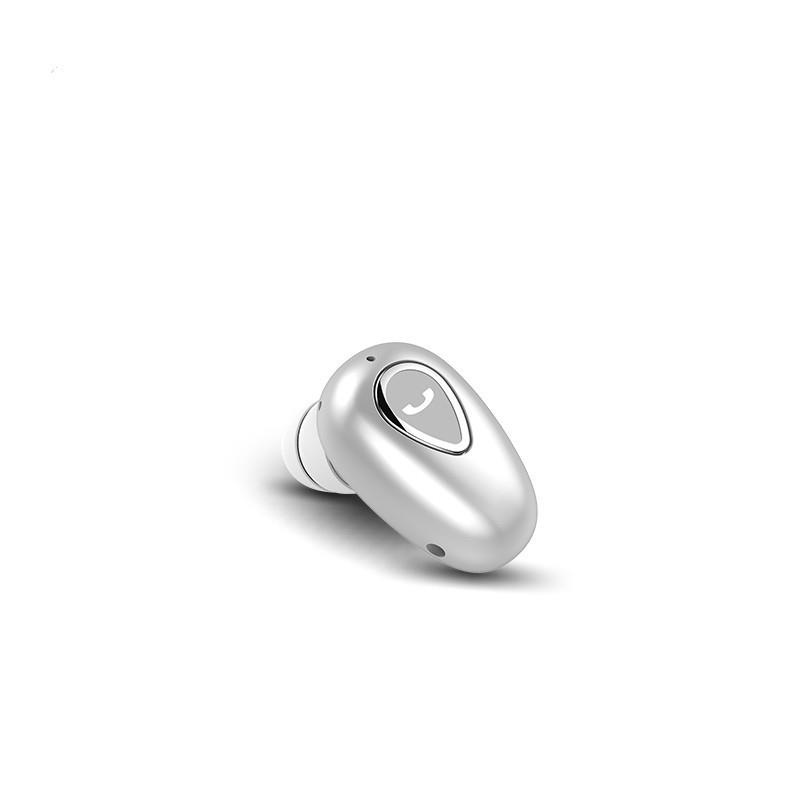 Mini unsichtbare Kopfhörer Bluetooth 5.0 kabellose Kopfhörer Freisprecheinrichtung Sport in-Ohr-Ohrhörer HiFi-Musik-Spielen-Headset mit Mikrofon: Schwarz