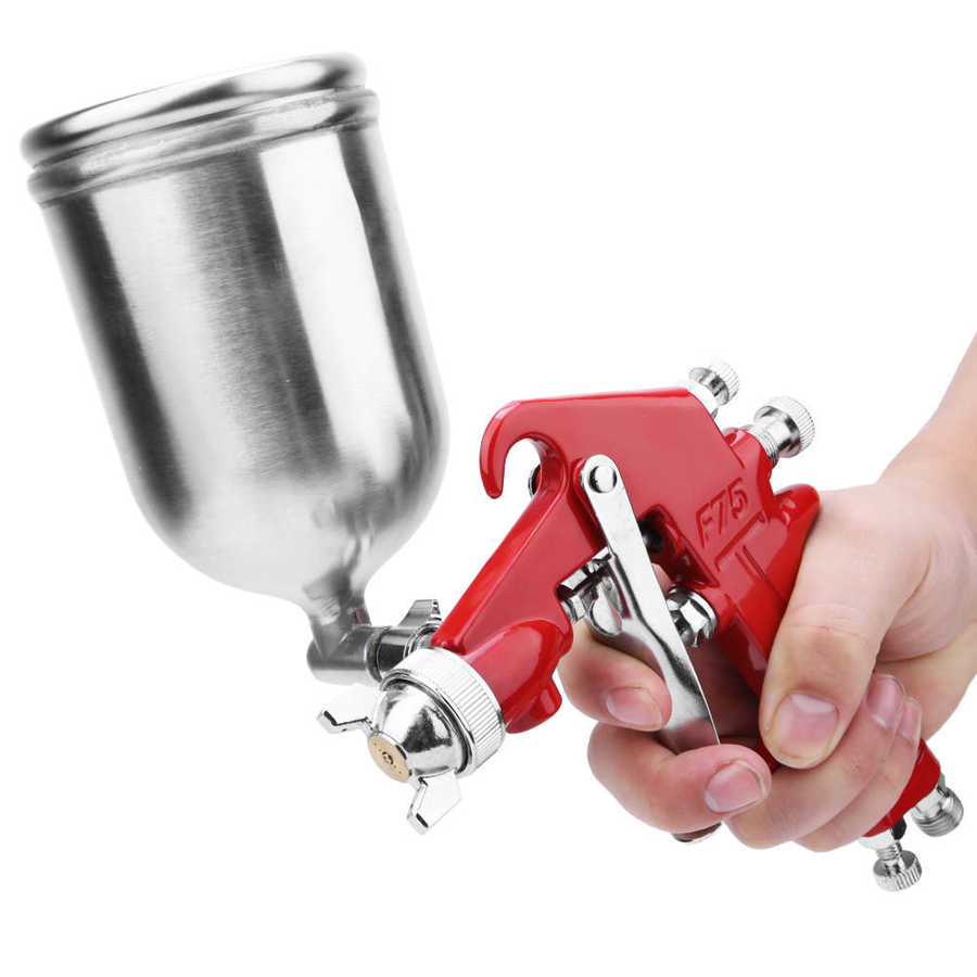 Pistola De Aire Comprimido Paint Airbrush High Atomization Gravity Feed Manual Pneumatic Spraying /4