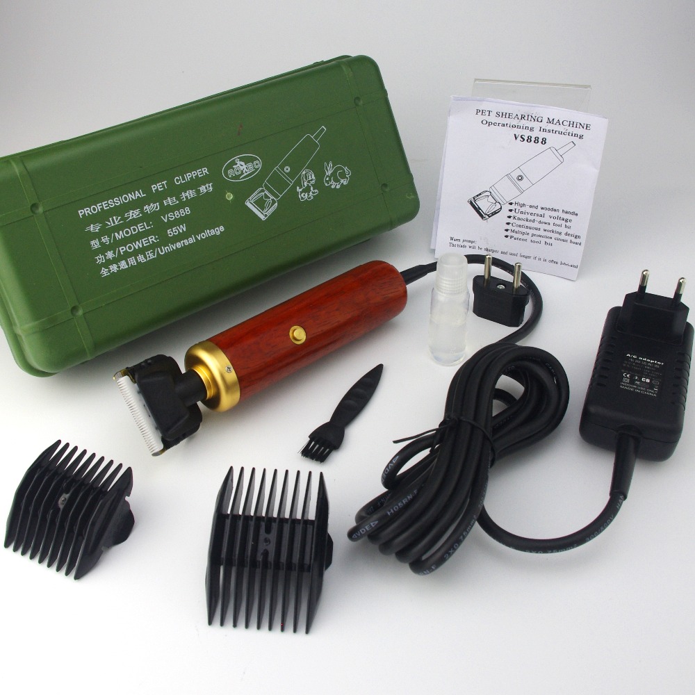 55W Professionele Hond Haar Trimmer Grooming Kit Huisdieren Dieren Kat Clipper Huisdieren Kapsel Scheerapparaat Machine