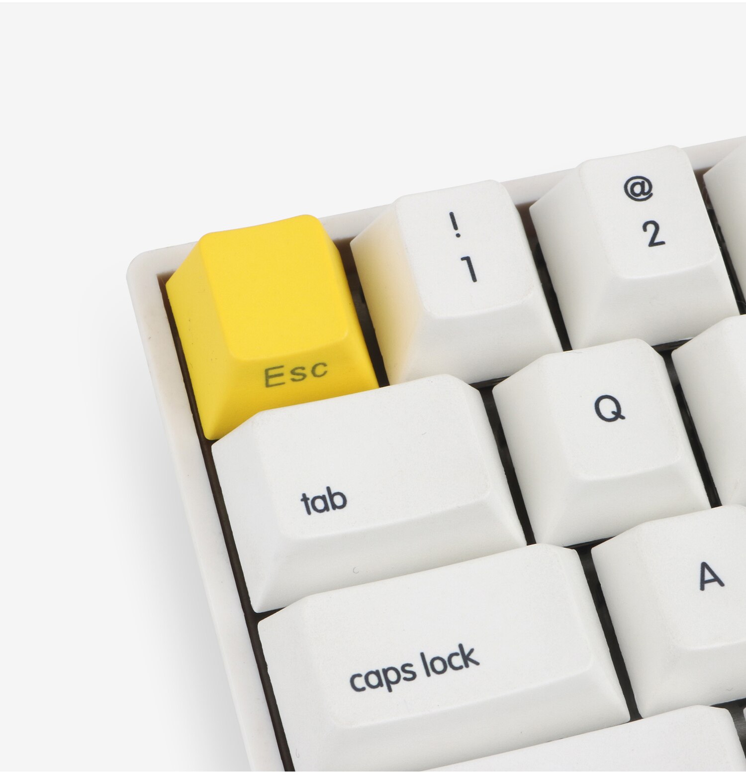 ESC + Enter Keycaps PBT Material With OEM Height Mechanical Keyboards Enter Backspace Esc Yellow Red Gaming Computer Accessories