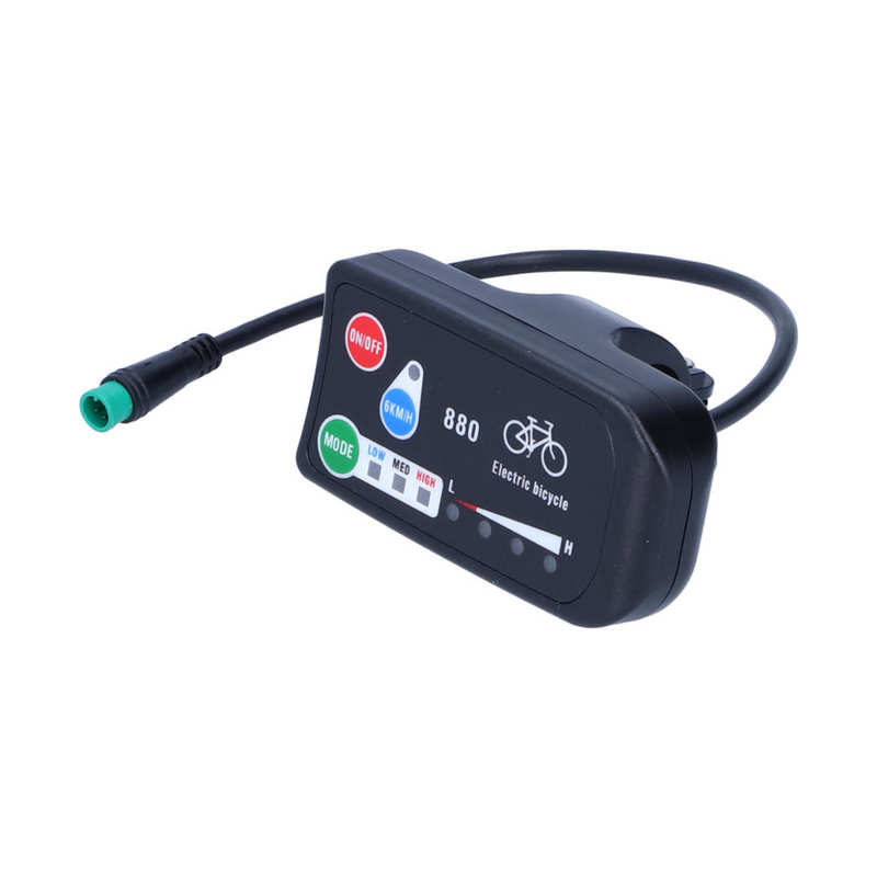 Voor Kt‑ LED880 Display Elektrische Fiets Voor Kt‑ LED880 Display E‑bike 36V 48V Display Meter E‑bike Accessoires