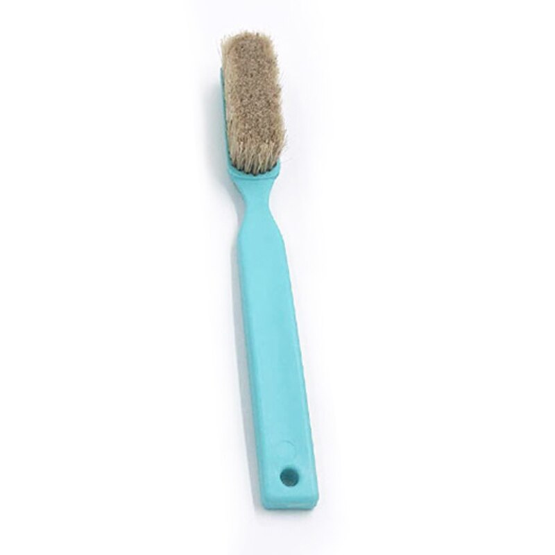 5 stk skobørster vildsvin hår klatring buldrende børste husholdningsartikler husholdningsvarer sko børster: Blå