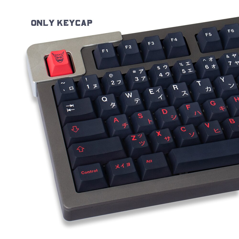 137 Keys GMK Clones Bushido Keycaps Cherry Profile PBT Dye Sub Mechanical Keyboard Keycap For MX Switch Fit 61/64/68/87/96/104