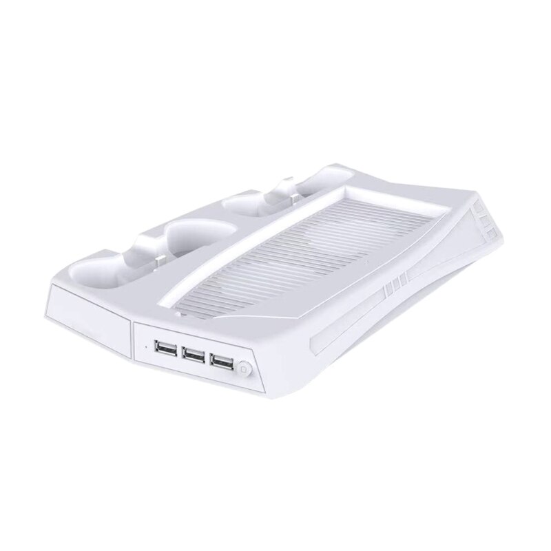 Soporte Vertical para PS5, ventilador de refrigeración, cargador doble para mandos, estación de carga, enfriador para Playstation 5