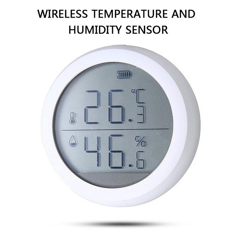 Home Smart WiFi Thermostat Temperature Humidity Sensor LCD Digital Display For Water/Electric Floor Heating Water/Gas Boiler