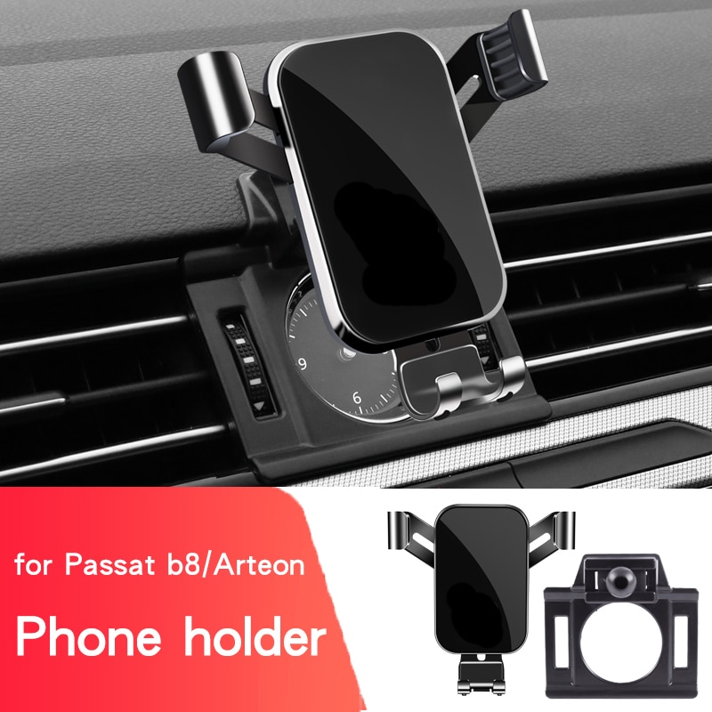 for passat b8 accessories arteon passat b8 variant Phone holder Air Vent phone stand Navigation bracket